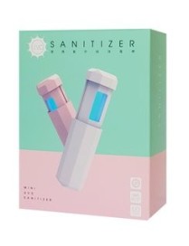 Mini αποστειρωτής υπεριώδους ακτινοβολίας UVC UVS-WH, φορητός, λευκός