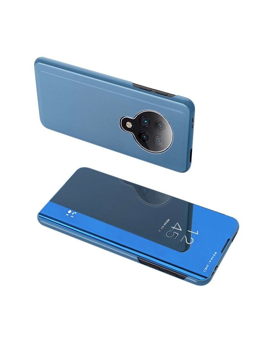 POWERTECH θήκη Clear view MOB-1533 για Xiaomi Poco F2 Pro, μπλε