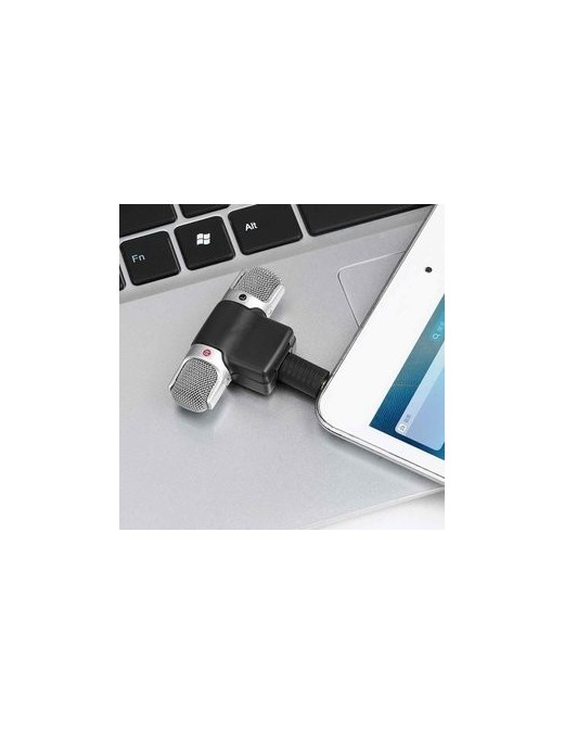 POWERTECH mini μικρόφωνο CAB-J041, stereo, 3.5mm