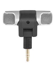 POWERTECH mini μικρόφωνο CAB-J041, stereo, 3.5mm