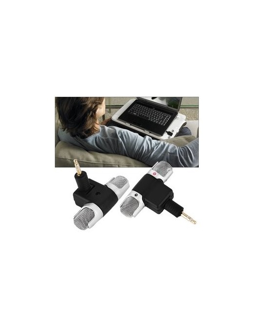 POWERTECH mini μικρόφωνο CAB-J041, stereo, 3.5mm