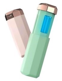 Mini αποστειρωτής υπεριώδους ακτινοβολίας UVC UVS-PK, φορητός, ροζ