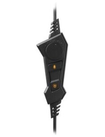 SADES Gaming Headset A6, multiplatform, USB, LED, μαύρα