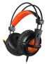 SADES Gaming Headset A6, multiplatform, USB, LED, μαύρα