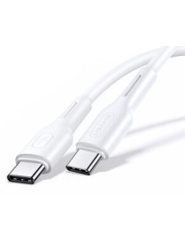 USAMS καλώδιο USB Type-C U43, 5A 100W, PD, 1.2m, λευκό