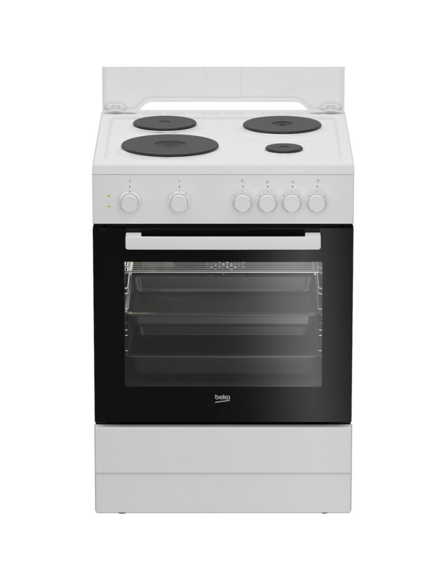 Beko FSM66001GWS Κουζίνα 72lt με Εμαγιέ Εστίες Π60εκ. Λευκή