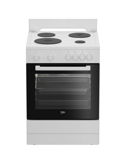 Beko FSM66001GWS Κουζίνα 72lt με Εμαγιέ Εστίες Π60εκ. Λευκή