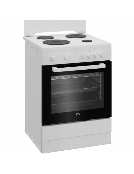 Beko FSM66001GWS Κουζίνα 72lt με Εμαγιέ Εστίες Π60εκ. Λευκή