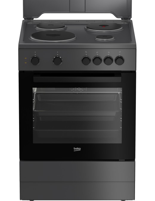 Beko FSM66003GA Κουζίνα 65lt με Εμαγιέ Εστίες Π60εκ. Μαύρη