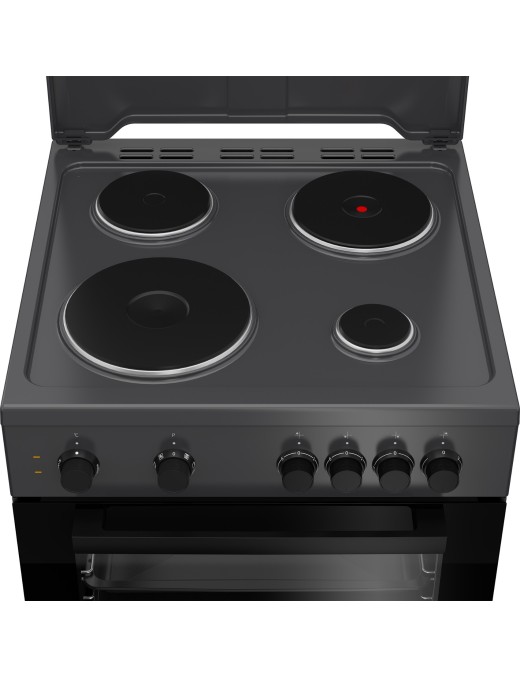 Beko FSM66003GA Κουζίνα 65lt με Εμαγιέ Εστίες Π60εκ. Μαύρη