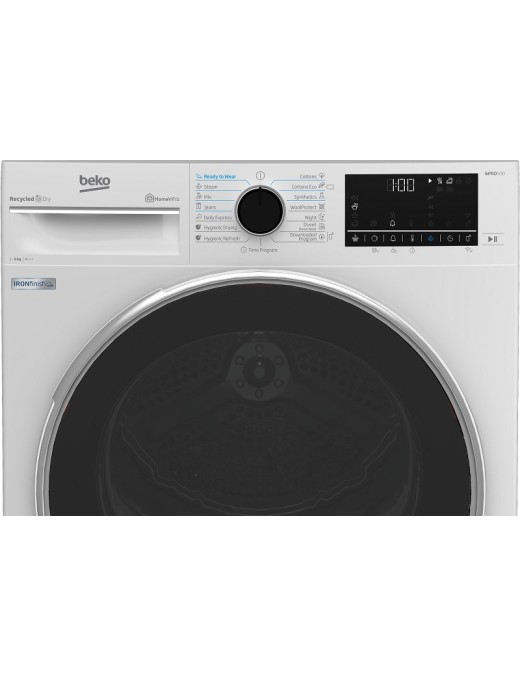 BEKO B5T69243 Στεγνωτήριο 9kg A+++ με Αντλία Θερμότητας