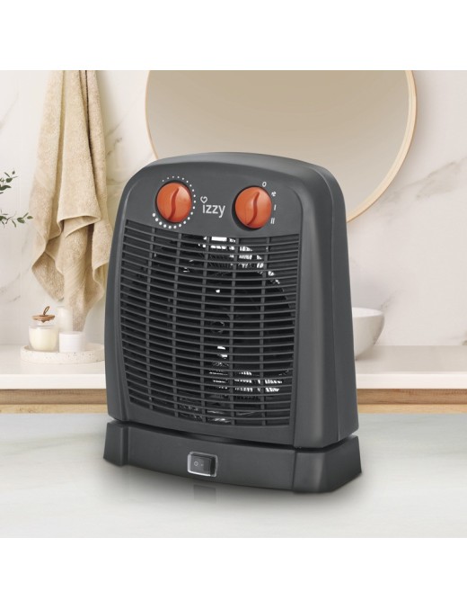 Izzy IZ-9012 Αερόθερμο Μπάνιου Δαπέδου 2000W Orange