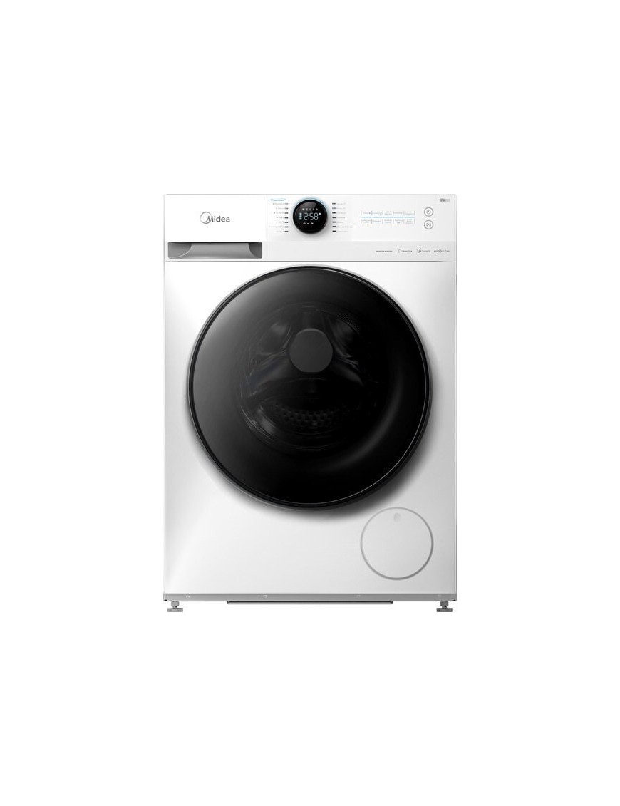 Midea MF200W120WB/W-GR Πλυντήριο Ρούχων 12kg 1400 Στροφών