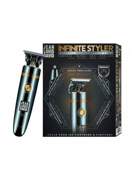 Jean Louis David Infinite Styler Trimmer Μηχανή Επαναφορτιζόμενη 39959