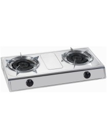 Elite EGS-2188 Διπλή εστία υγραερίου με αυτόματη ανάφλεξη 9.6 kW