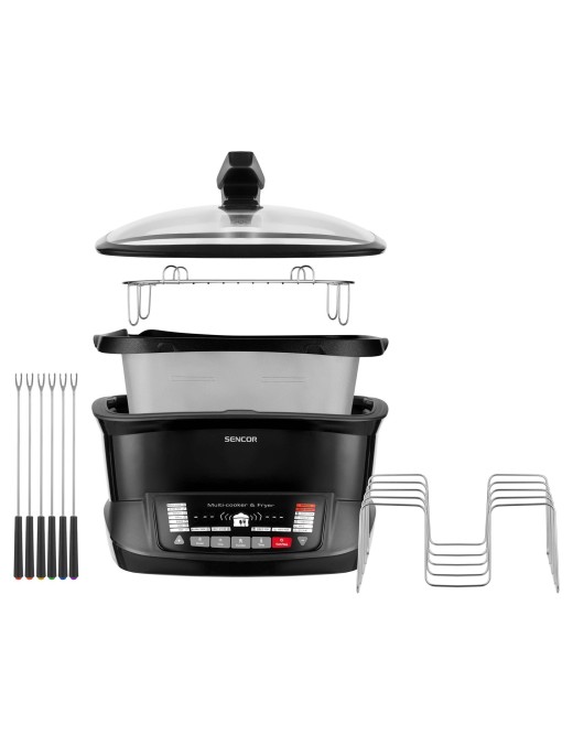 Sencor SFR 9300BK Φριτέζα Πολυμάγειρας