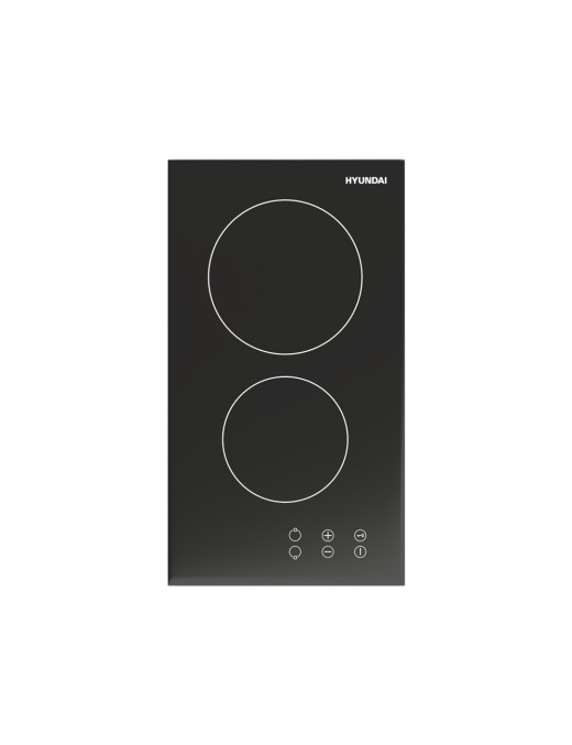 Κεραμικές εστίες Hyundai HBIH22-02V με πλάτος 29cm και 2 ζώνες μαγειρέματος