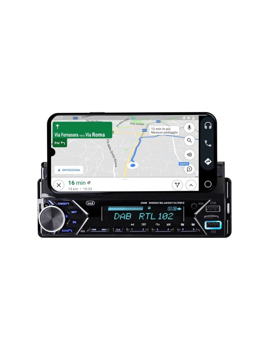 Trevi SCD-5753 DAB Smart ραδιο-MP3/BT/DAB