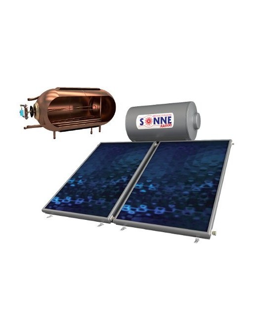 Sonne Phaethon Χάλκινος Ηλιακός Θερμοσίφωνας 300lt 4m²