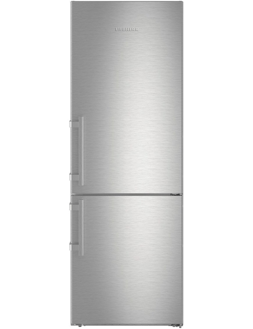 Liebherr Cnef 5735 Ψυγειοκαταψύκτης 411lt NoFrost Υ201xΠ70xΒ66.5εκ. Inox