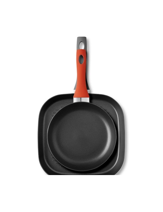 IZZY Grilletto 22 CM + 28 CM Set Τηγάνι-Γκριλιέρα