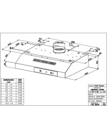 Faber 2740 A75 Ελεύθερος Απορροφητήρας 75cm
