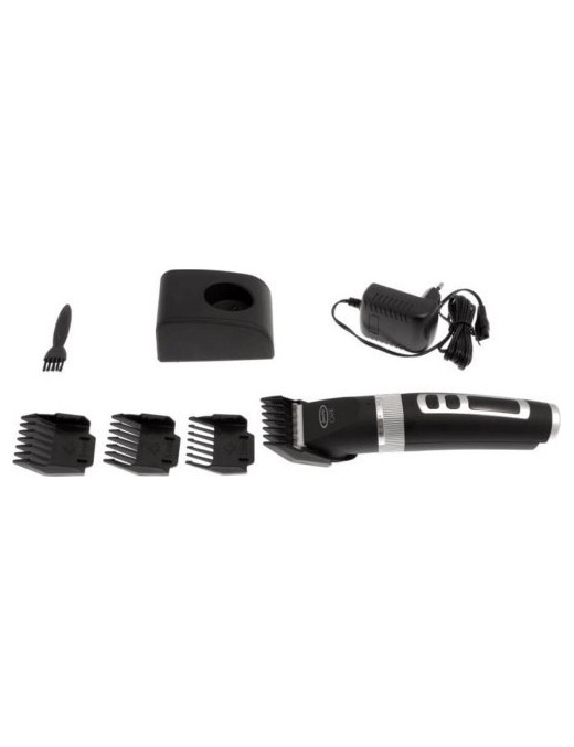 Juro-Pro PR-2033 Επαγγελματική Επαναφορτιζόμενη Κουρευτική Μηχανή Μαύρη