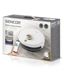 Sencor SRV 9150WH Ρομποτική Σκούπα με Wifi , Λέιζερ Lidac & Φως Απολύμανσης UVC|Euronics Βαβίζος Ηλεκτρικά - Ανταλλακτικά