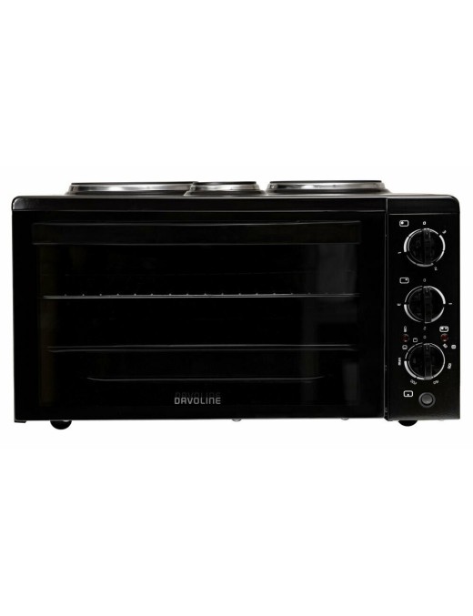 Davoline Star 4508 Ηλεκτρικό Φουρνάκι 38lt με 3 Εστίες