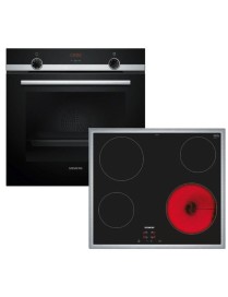 SIEMENS HB513ABR00+ET645HE17 Σετ Φούρνος Εστία