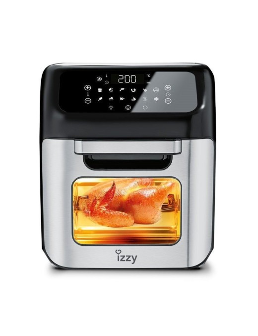 Izzy IZ-8205 Φριτέζα Αέρος με Αποσπώμενο Κάδο 12lt Ασημί