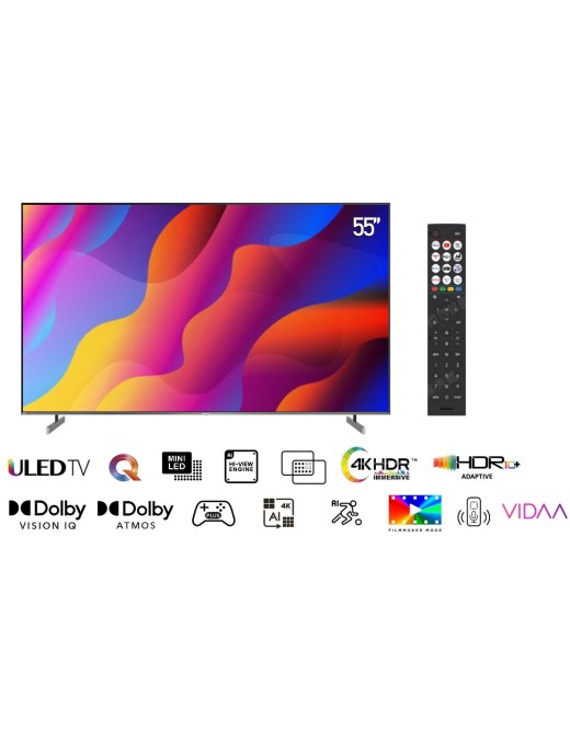 HISENSE 55U6KQ 55" Τηλεόραση