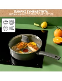 TEFAL C42632 Renewal Κεραμική αντικολλητική σωτέζα 24εκ