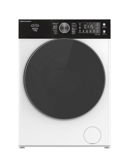 Juro-Pro WM10WA Πλυντήριο Ρούχων 10kg με Ατμό 1400 Στροφών και μοτέρ τεχνολογίας BLDC INVERTER