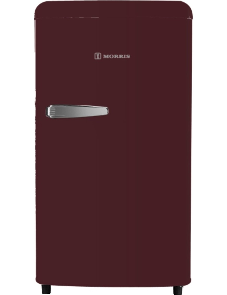 Morris MRS-31084WR Retro Μονόπορτο Ψυγείο 83lt Υ89xΠ48xΒ54.5εκ. Κόκκινο