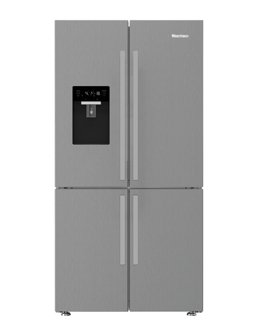 Blomberg KQD 1253 XN Ψυγείο Ντουλάπα 565lt NoFrost Inox