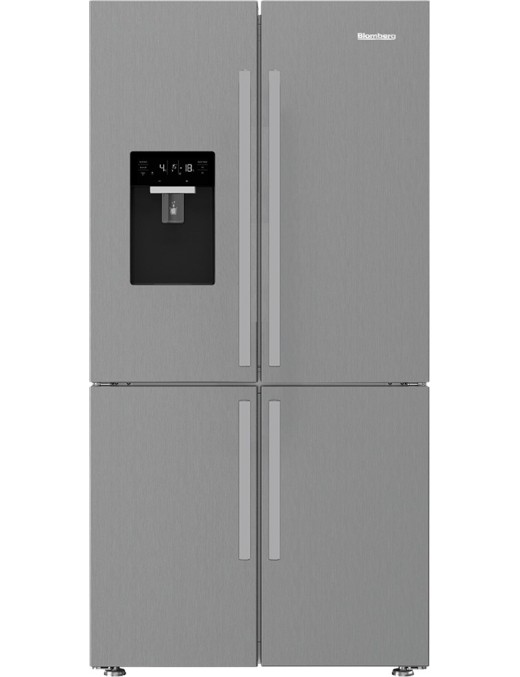 Blomberg KQD 1253 XN Ψυγείο Ντουλάπα 565lt NoFrost Inox