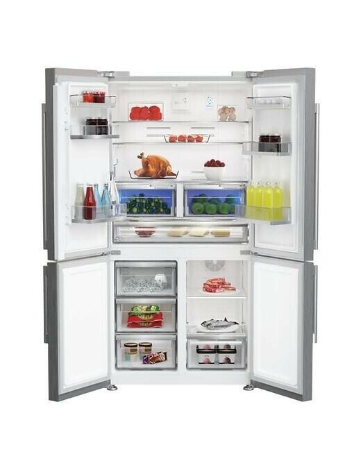 Blomberg KQD 1253 XN Ψυγείο Ντουλάπα 565lt NoFrost Inox