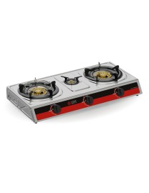 Thermogatz SSG 3 Επιτραπέζια Εστία Υγραερίου Τριπλή Inox