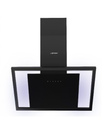 Gruppe Unico Απορροφητήρας Καμινάδα 90cm Μαύρος