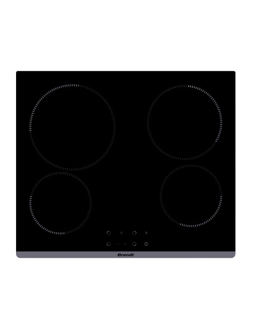 Brandt BOH1325X Φούρνος άνω Πάγκου 73lt με BPV2421B Κεραμικές Εστίες Μαύρος