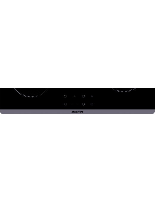 Brandt BOH1325X Φούρνος άνω Πάγκου 73lt με BPV2421B Κεραμικές Εστίες Μαύρος