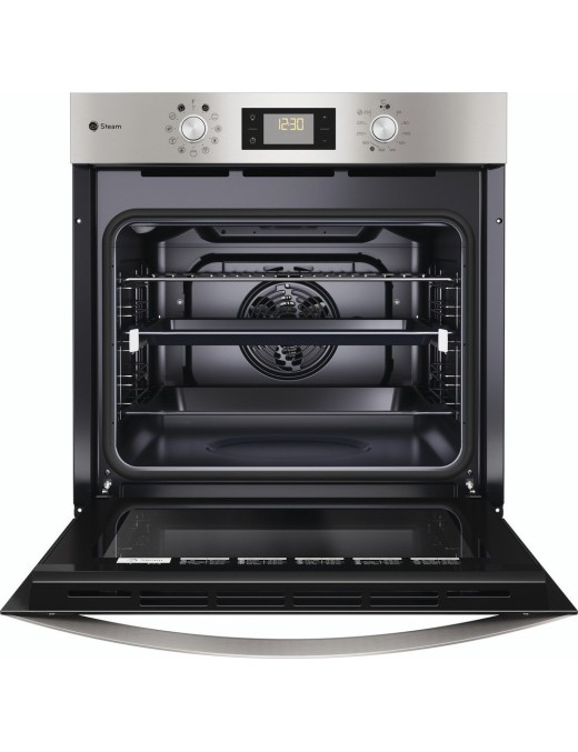 Indesit IFWS 3841 JH IX + RI 261 X Φούρνος άνω Πάγκου 71lt με Κεραμικές Εστίες Inox