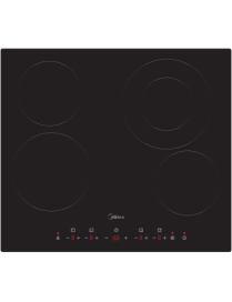 Midea MCH640F145K0FRX Εντοιχιζόμενη Αυτόνομη Εστία