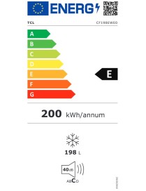 TCL CF198EWE0 Καταψύκτης Μπαούλο 198lt