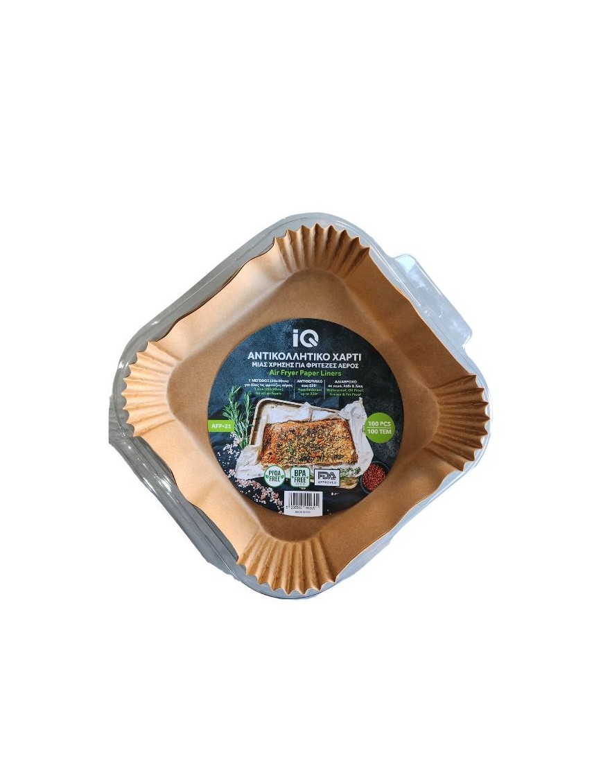 IQ AFP-21 Αντικολλητικό Χαρτί 20x20CM 100τμχ