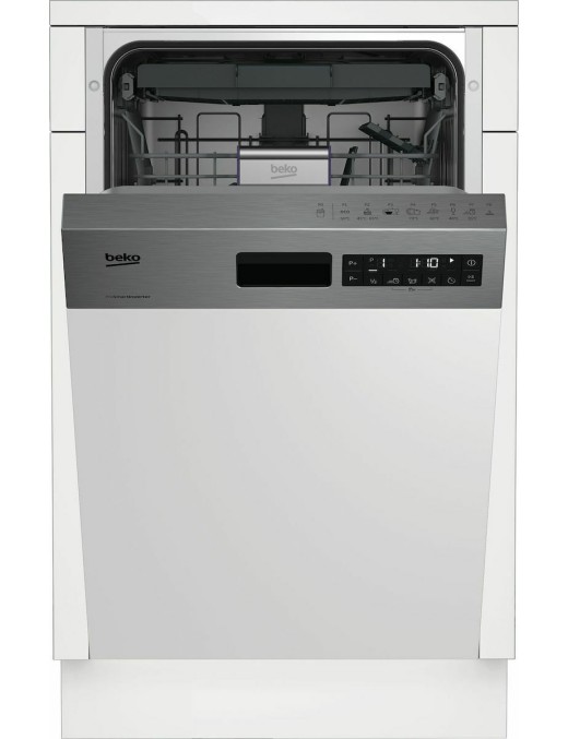 Beko DSS 28121 X Εντοιχιζόμενο Πλυντήριο Πιάτων για 11 Σερβίτσια Π44.8xY82εκ. Λευκό