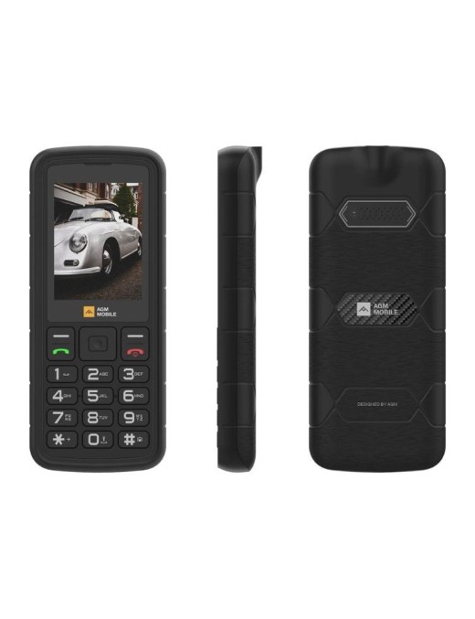 AGM M9 Μαύρο αδιάβροχο κινητό τηλέφωνο Dual Sim