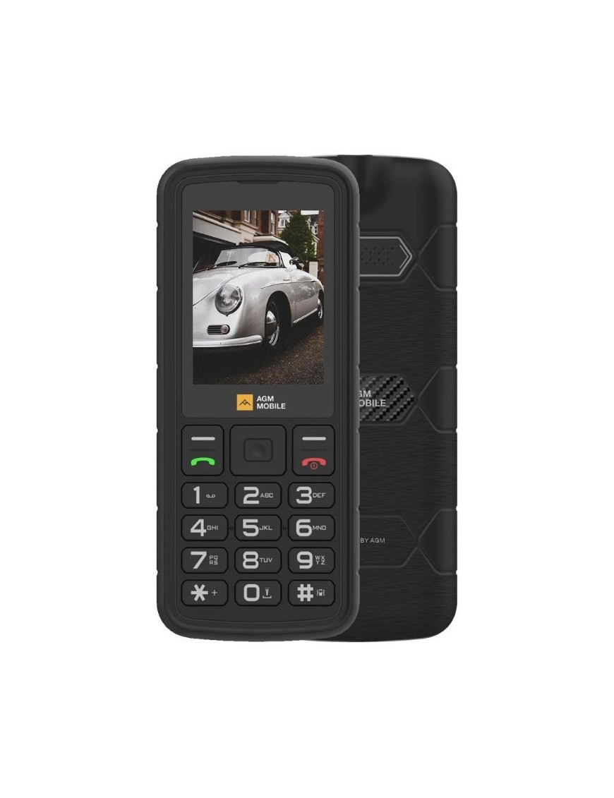 AGM M9 Μαύρο αδιάβροχο κινητό τηλέφωνο Dual Sim