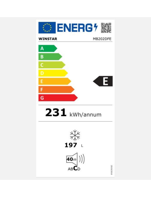 WINSTAR MB-202 DFE Καταψύκτης